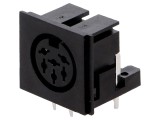 Conector DIN soclu mamă 6 pini