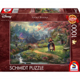 Puzzle 1000 piese - Thomas Kinkade - Mulan Blossoms of Love | Schmidt