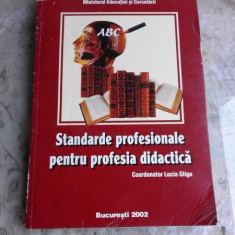 STANDARDE PROFESIONALE PENTRU PROFESIA DIDACTICA - LUCIA GLIGA