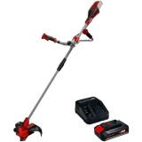 Einhell AGILLO 18/200 PXC + Starter Kit - Motocoasa 200 mm cutit metalic cu 3 lame + Set 1 acumulator si incarcator Li-Ion 18 V 2.5 Ah