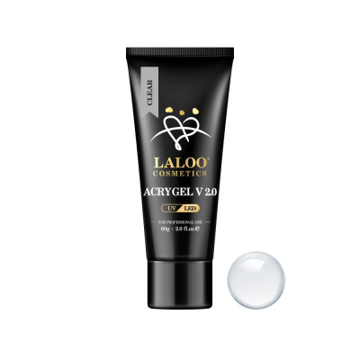 Acrigel Transparent 60g Laloo + Lichid cadou 100ml foto