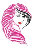 Sticker decorativ, Woman, 80 cm, 215STK-5