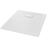 Cumpara ieftin Cadita de dus, alb, 90 x 70 cm, SMC