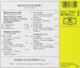 Schubert: Sonata D 784, 6 Moments Musicaux D 780, 2 Scherzi D 593 | Maria-Joao Pires