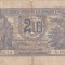 ROMANIA 2 LEI 1915 Serie 3 Cifre Viceguvernator uzata