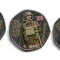 Marea Britanie - UNIFORME ARMY 1940 3x50p - 3xMedalie/Moneda Comemorativa