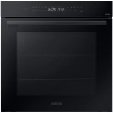 Cuptor incorporabil Bespoke Samsung NV7B4020ZAK/U2, Electric, 76 l, Autocuratare catalitica, Display touch, SmartThings Cooking, Clasa A+, Negru