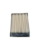 Lumanare Conica Gala Alb, set 50 buc, 25 cm,Timp Ardere 7 ore, Culoare Alb