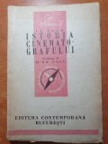 Istoria Cinematografului 1943, Carte Veche, 128 Pagini