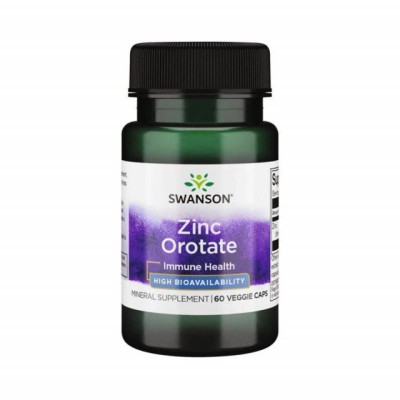 Zinc Orotate High Bioavailability 60 capsule Swanson foto