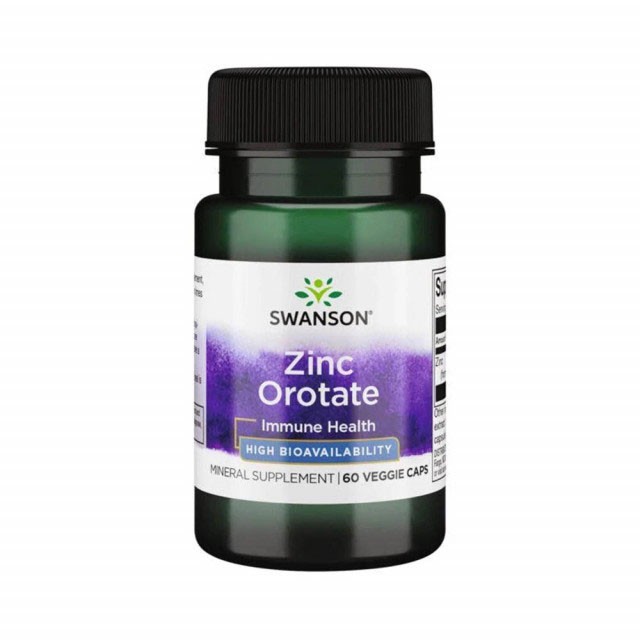 Zinc Orotate High Bioavailability 60 capsule Swanson