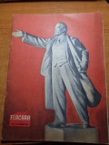 Revista Flacara 15 Ianuarie 1954: Hunedoara, Dealul Feleacului Cluj - Editie Originala