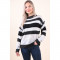 Pulover Vero Moda Milla Stripe O-Neck Lgm