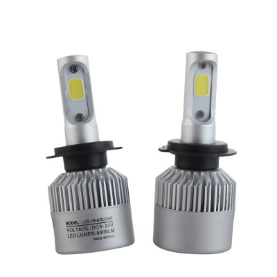 Set 2 LED-uri Auto Techstar&amp;reg; S2, H7, 36w, 4000 Lumeni, 6500K, AUTO, 12-24 Volti, CSP, Canbus foto