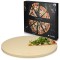 Piatra de pizza Navaris, rotunda, 35 cm, rezistenta pana la 800&deg;C, 46220.01