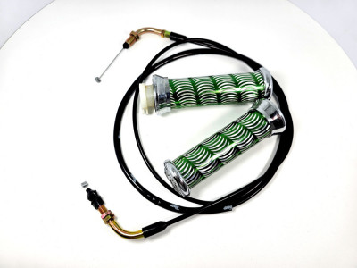 Mansoane + Cablu Acceleratie Scuter Kymco 4T foto
