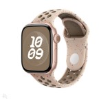 Cumpara ieftin Curea sport cu orificii, THD, compatibila Apple Watch 42 mm seria 10, Apple Watch SE 40 mm, galben desert