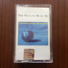 Tangerine Dream The Private Music caseta audio muzica ambientala electronic 1992