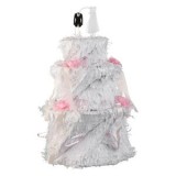 Pinata Nunta Forma Tort de Cununie cu Mire si Mireasa, 35x50 cm, Hartie, CMCLASS