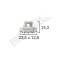 SET HUSE SCAUN UMBRELLA PENTRU DACIA DUSTER 2022- (BANCHETA FRACTIONATA) 64009