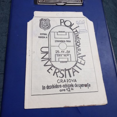 Program Poli Timisoara - U Craiova foto