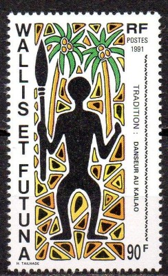 Wallis&amp;amp;Futuna 1991,Traditii, serie neuzata, MNH foto