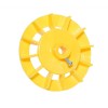 Ventilator Pompa Apa Kama, 100mm, Galben, Racire Rotor