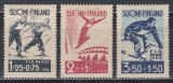 Finlanda 1938 - Competiție internațională de schi, MH (Urme de Șarnieră)