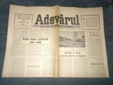 ZIARUL ADEVARUL 16 IUNIE 1990 COPPA DEL MONDO