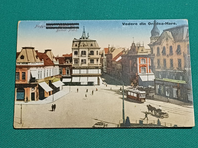 CARTE POȘTALĂ * VEDERE DIN ORADEA MARE /1917 * foto