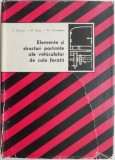 Elemente si structuri portante vehicule cale ferata - C. Burada - Carte tehnica