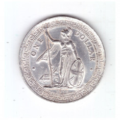 Moneda Marea Britanie 1 dollar/dolar 1912 REPLICA, stare buna