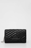 Armani Exchange portofel femei, culoarea negru, 948481 4R742