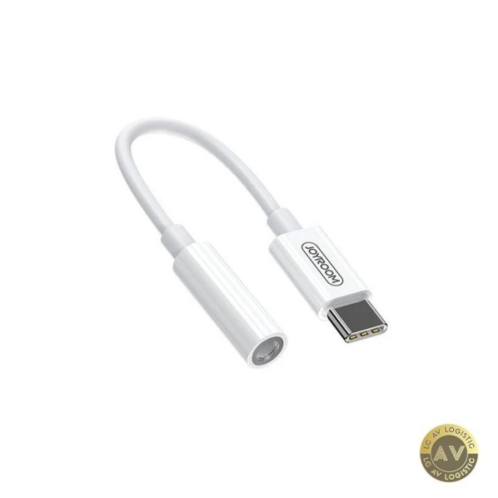 Adaptor Audio USB-C - 3.5mm Joyroom SH-C1 Alb