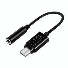 Adaptor Logilink UA0364 USB-C - Jack 3.5 mm 0.14m Black foto