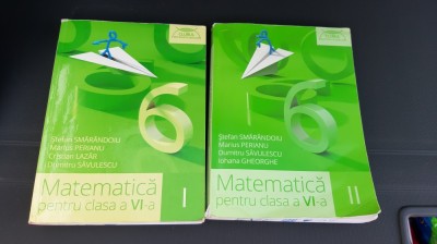 MATEMATICA CLASA A VI A - 2 VOL , SMARANDOIU , PERIANU ,SAVULESCU ,GHEORGHE foto