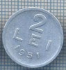 AX 716 MONEDA- ROMANIA - 2 LEI -ANUL 1951 -STAREA CARE SE VEDE