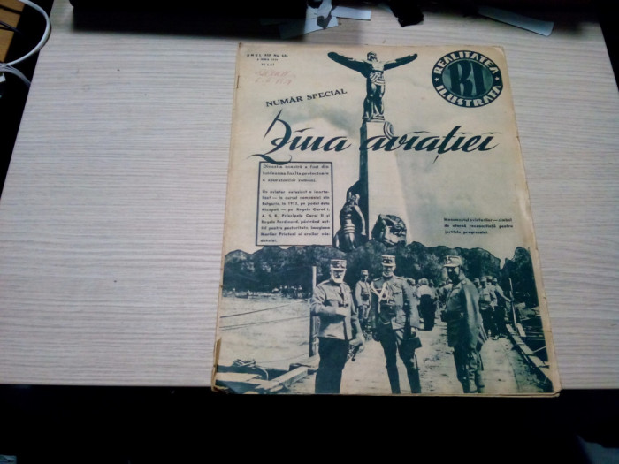 REALITATEA ILUSTRATA - ZIUA AVIATIEI - Anul XIII No. 646 - 06 Iunie 1939, 23 p.