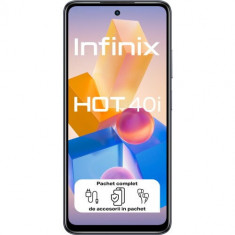 Telefon Mobil Infinix Hot 40i Dual Sim 4GB 128GB 4G Black