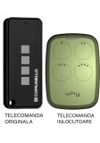 Telecomanda poarta garaj cu 4 butoane rolling cod frecventa 433.92MHz Comunnelo Keep Black compatibila cu originalul (590)
