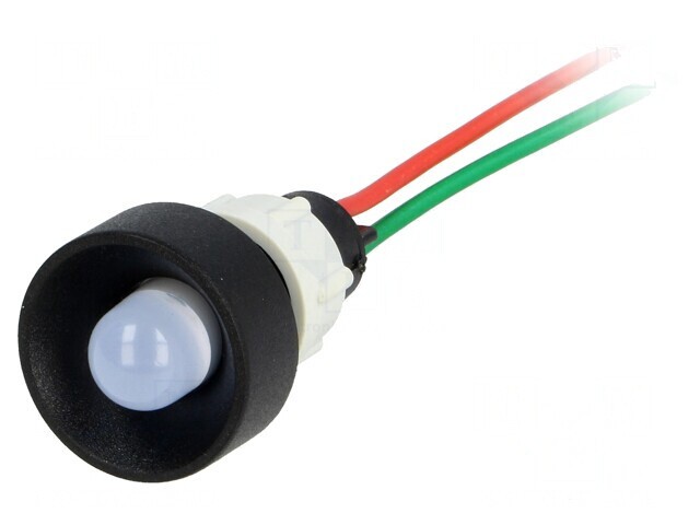 Lampă de control LED albastru 24V &Oslash;13mm IP40