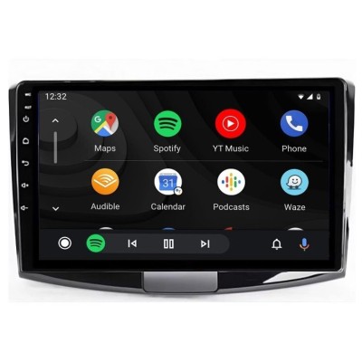 Navigatie Android 13 cu Android auto &amp;amp; Carplay Wireless, Bluetooth, 2GB RAM, 32 GB, dedicata Ecran 10 inch VW Passat B6, B7, CC, Rama Neagra foto