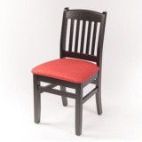 SCAUN BULDOG CU SEZUT TAPITAT STOFA STANDARD - Wenge Negru