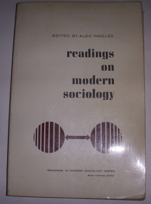 Readings on Modern Sociology / Alex Inkeles foto