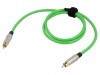 Cablu RCA Aurit Verde 1m