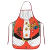 Sort Bucatarie Craciun Mos Craciun 92x51cm Multicolor Poliester Ruhhy - Sort de Gatit Festiv, Decor Craciun