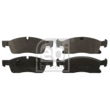 Febi Bilstein set placute frana, frana disc