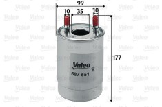VALEO 587551 filtru combustibil