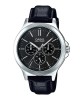 Ceas Barbatesc Casio Collection MTP-V300L-1A, Curea Piele Naturala, Analog, Rezistent Apa, Diametru 42mm