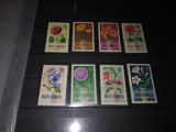 TIMBRE ROMANIA LP 581 FLORI DE GRADINA 1964, Nestampilat